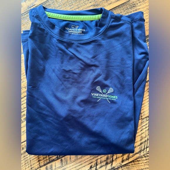 Vineyard Vines Other - Vineyard Vines Blue Performance Tee